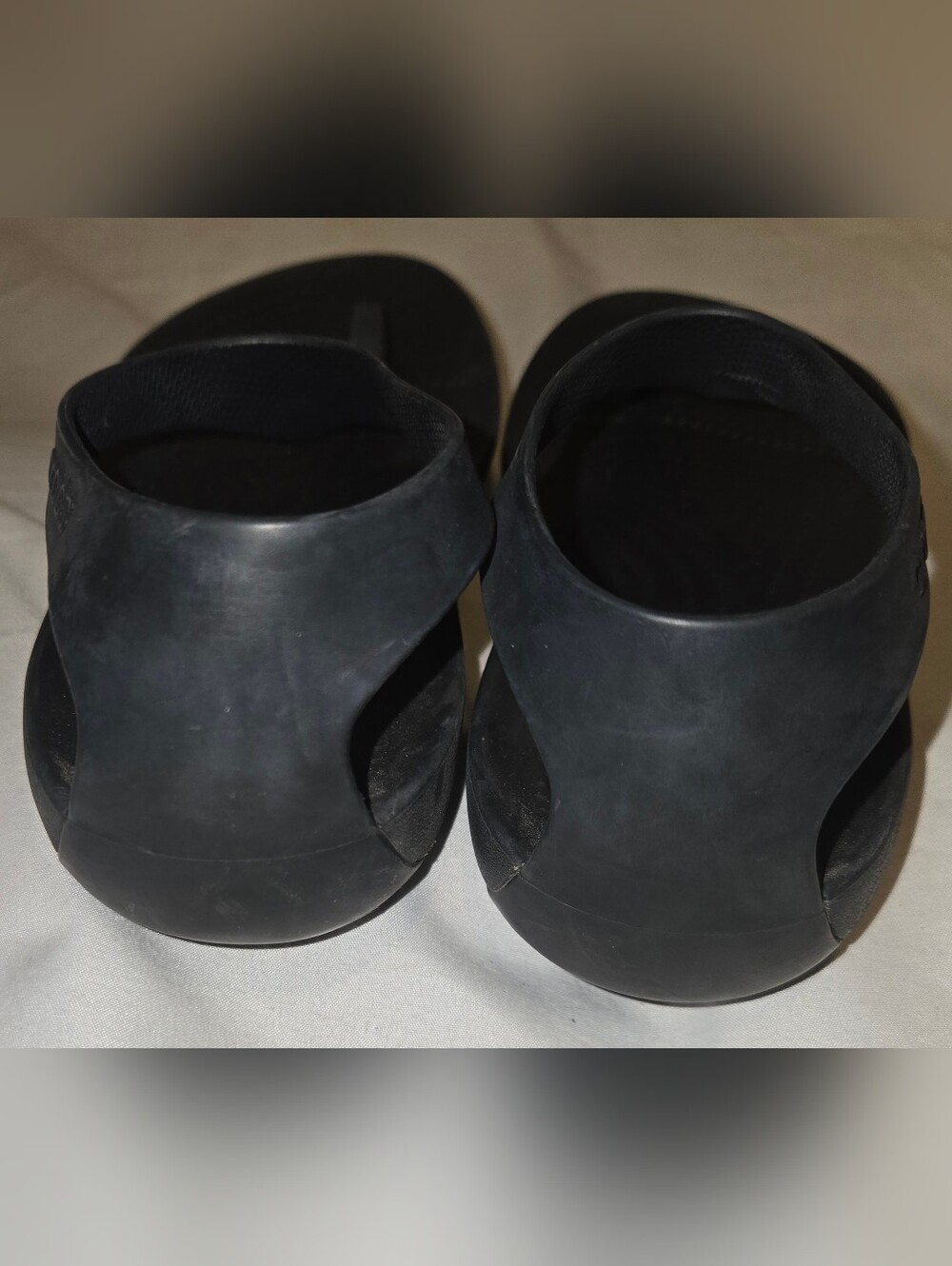 Crocs Sexi Serena Thong Sandals in Black Sz 7 - Picture 8 of 10